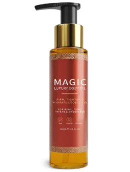 Aceite Corporal Iluminador “Magic Glow” – Hidratación, Suavidad y Brillo Natural