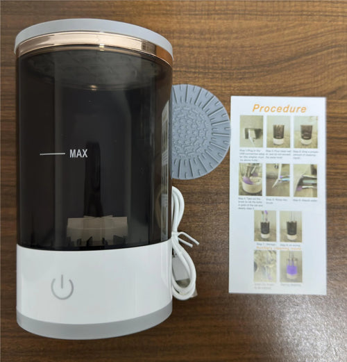 Limpiador de Brochas de Maquillaje – Limpieza Profunda en Minutos