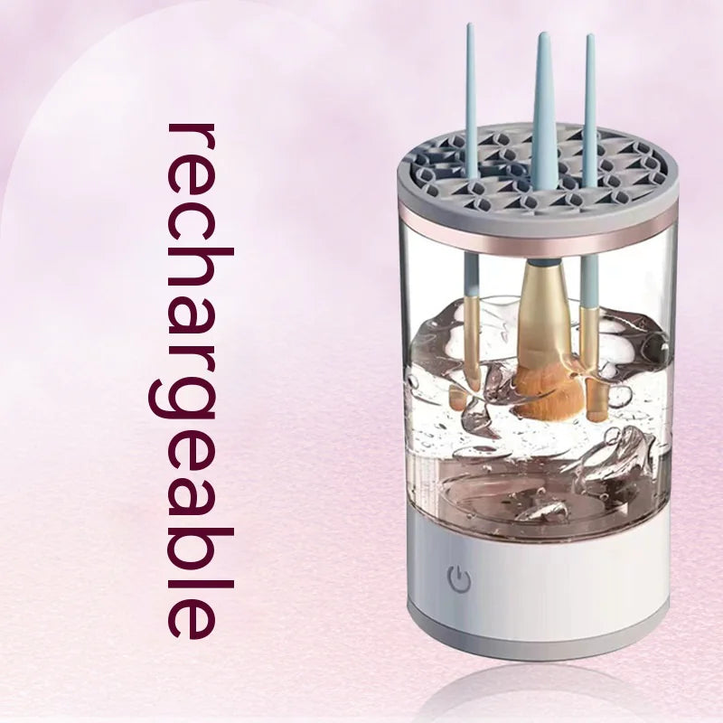 Limpiador de Brochas de Maquillaje – Limpieza Profunda en Minutos